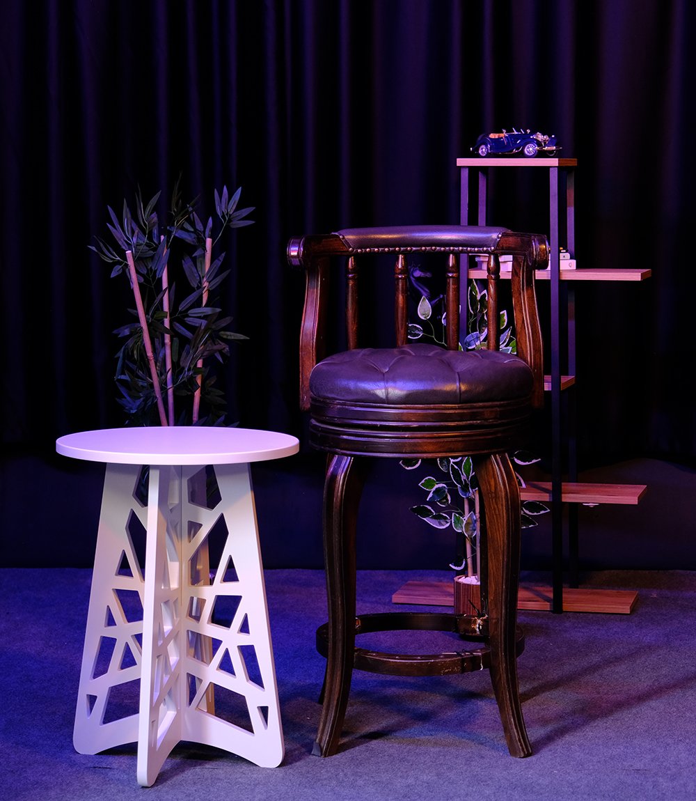 Kendin çek stüdyo sistemi ve prompter