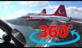 Türk Yıldızları ve THY İstanbul Uçuşu